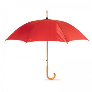 Horký prodej luxusní dřevěná rukojeť deštník výrobce Čína