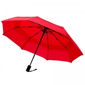 Dvojité vrstvy marketingové položky čínské deštníky auto otevřít a auto zavřít 3 krát deštník deštník