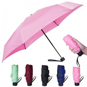 5 skládací deštník deštník mini velikost deštník vlastní 5 skládací deštník pro dámu