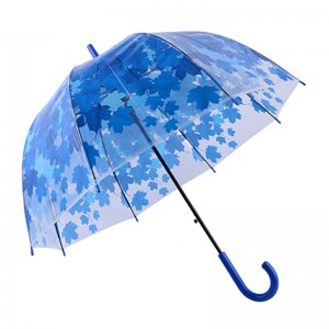 Jasné děti nejlépe hodnocené velkoobchodní trh kupole tvar dárky POE materiál vlastní deštník deštník