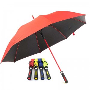 27 palcový reklamní barevný laminátový rám Golf deštník Jednovrstvý automaticky otevřený deštník