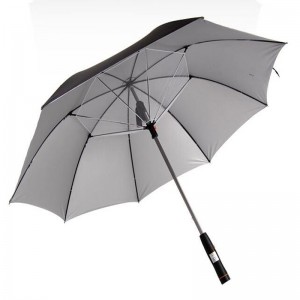 27 palcový UPF 50+ UV ochranný deštník s ventilátorem