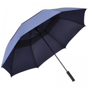 Automatický otevřený deštník s vlastním potiskem dvouvrstvý golfový deštník
