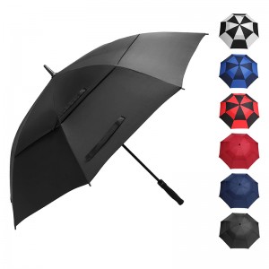 Vlastní tisk Marketing propagační předměty automatický otevřený golfový deštník